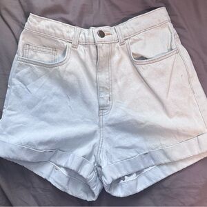 American Apparel Light Blue Jean Shorts High-Waisted (Size 29)